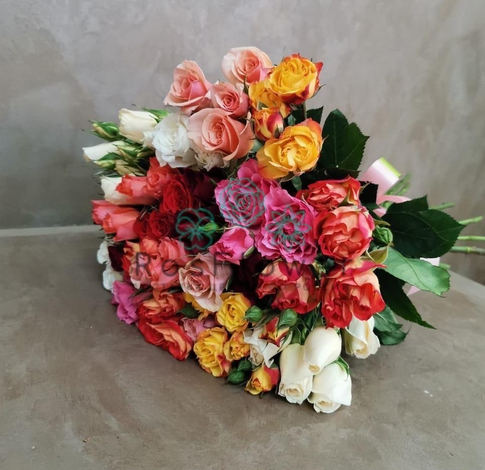 Букет цветов из: Розы в Верхопенье