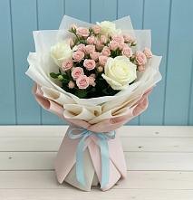 Букет цветов из:  Розы в Верхопенье