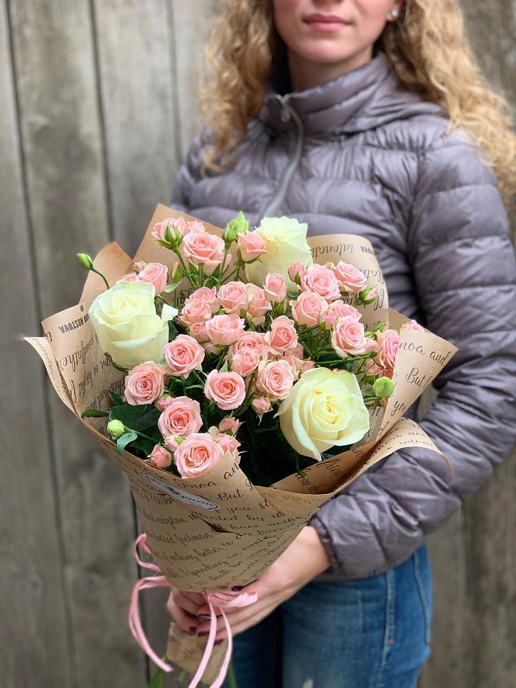 Букет голос любви в Верхопенье Букет цветов из: Розы в Верхопенье