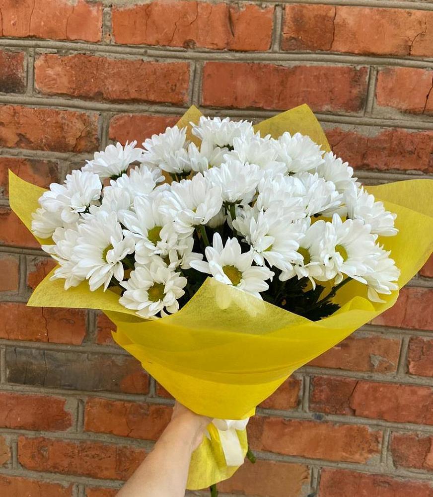Букет Застенчивые лепестки в Верхопенье Букет цветов из: Хризантемы в Верхопенье