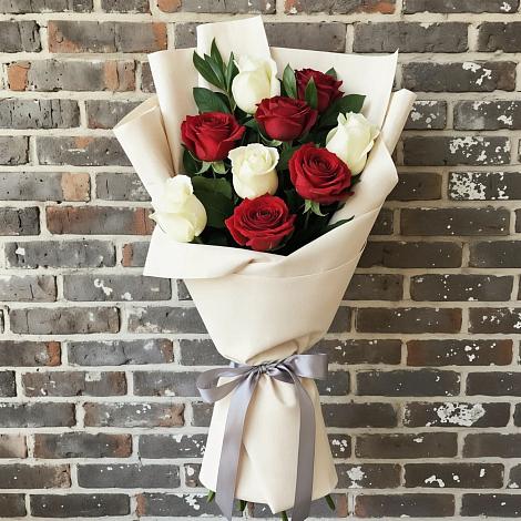 Букет цветов из: Розы в Верхопенье