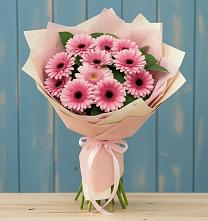 Букет цветов из:  Герберы в Верхопенье