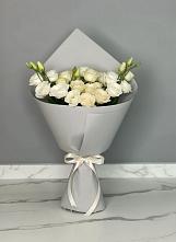 Букет цветов из:  Розы и Лизиантусы в Верхопенье